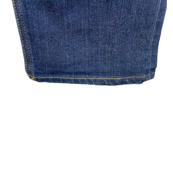 PARASUCO PEOPLE 4 Peace Mens Blue Slim Leg Raw Selvedge Denim Jeans US 34 X 34 - Picture 8 of 14